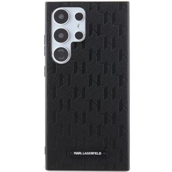 Etui Karl Lagerfeld Saffiano Mono Metal Logo na Samsung Galaxy S24 Ultra - czarne