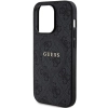 Etui Guess 4G Collection Leather Metal Logo MagSafe na iPhone 14 Pro Max - czarne
