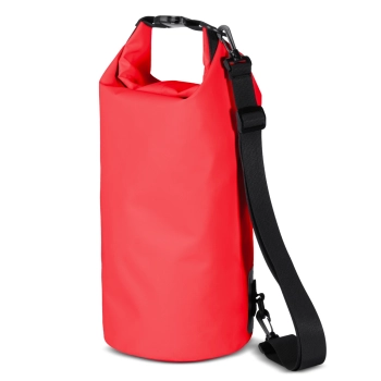 Wodoodporny worek plecak PVC 10l - czerwony