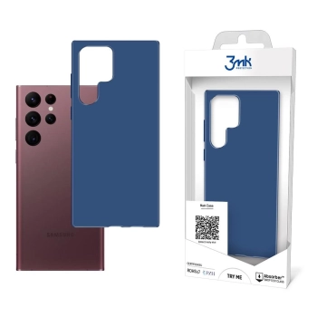 Etui 3mk Matt Case na Samsung Galaxy S22 Ultra 5G - niebieskie