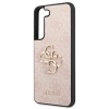 Etui Guess 4G Big Metal Logo na Samsung Galaxy S22 - różowe