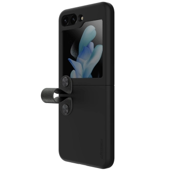 Etui z zawieszką i podstawką Nillkin Flex Flip do Samsung Galaxy Z Flip 5 - czarne