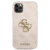 Etui Guess 4G Big Metal Logo na iPhone 11 Pro - różowe