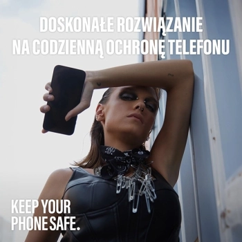 Szkło hartowane SAFE by PanzerGlass Ultra-Wide Fit na iPhone 15 Pro Max