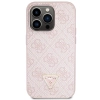 Etui Guess Crossbody 4G Metal Logo na iPhone 14 Pro - różowe