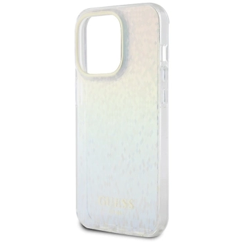 Etui Guess IML Faceted Mirror Disco Iridescent na iPhone 14 Pro - wielokolorowe