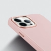 Dux Ducis Grit skórzane etui do iPhone 14 Pro elegancki pokrowiec ze sztucznej skóry (kompatybilne z MagSafe) różowy