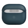 Etui UNIQ Terra Genuine Leather na AirPods 3 - niebieskie