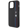 Etui BMW Tricolor M Collection na iPhone 15 Pro Max - czarne