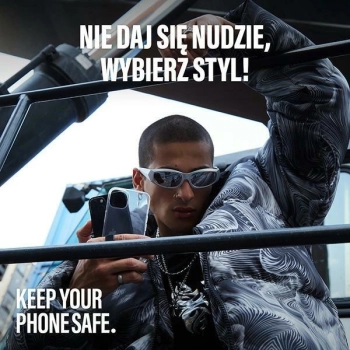 Etui SAFE by PanzerGlass z TPU z recyklingu na iPhone 15 Plus - przezroczyste