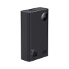 Baseus Adaman2 powerbank z wyświetlaczem cyfrowym 20000mAh 30W 2 x USB / 1x USB Typ C Power Delivery Quick Charge SCP, Oppo Super VOOC czarny (PPAD050