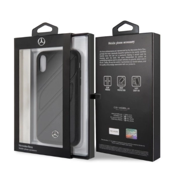 Etui Mercedes New Organic I na iPhone Xr - czarne