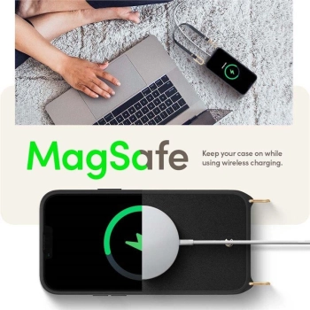 Etui Spigen Cyrill Classic Charm Mag z MagSafe na iPhone 14 - czarne