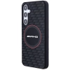 Etui AMG Silicone Carbon Pattern MagSafe na Samsung Galaxy S24 - czarne