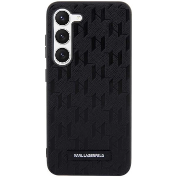 Etui Karl Lagerfeld Saffiano Mono Metal Logo na Samsung Galaxy S24 - czarne