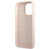 Etui Guess Silicone Triangle na iPhone 13 Pro Max - różowe