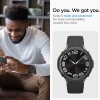 Etui Spigen Liquid Air na Samsung Galaxy Watch 6 Classic (47 mm) - czarny mat