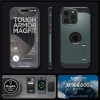 Etui Spigen Tough Armor MagSafe z podstawką na iPhone 15 Pro - zielone