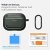 Etui Spigen Rugged Armor na Apple AirPods Pro 1 - zielone
