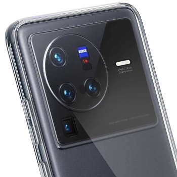 Etui 3mk Clear Case na Vivo X80 Pro - przezroczyste