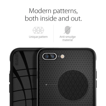 Etui Spigen Liquid Air na iPhone 7 / 8 Plus - czarne