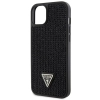 Etui Guess Rhinestone Triangle na iPhone 14 Plus - czarne