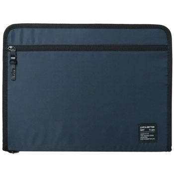 Pokrowiec Ringke Smart Zip Pouch na laptopa do 13'' z podstawką - granatowy