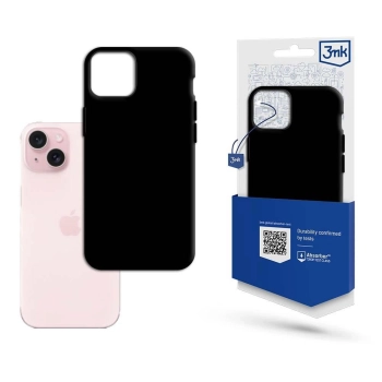 Etui 3mk Matt Case na iPhone 15 - czarne