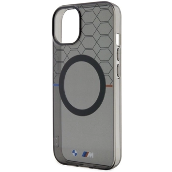Etui BMW Pattern MagSafe na iPhone 14 - szare