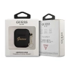 Etui Guess Silicone Charm Heart Collection na AirPods 1/2 - czarne