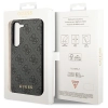 Etui Guess 4G Metal Gold Logo na Samsung Galaxy S23+ - szare