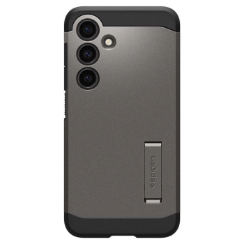 Etui Spigen Tough Armor na Samsung Galaxy S24+ - metaliczny szary