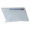 Etui z klapką i podstawką do Samsung Galaxy Tab S9 Ultra Smart Book Cover - białe