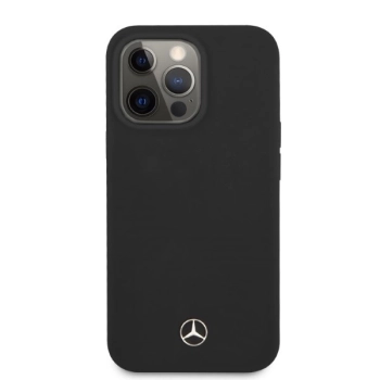 Etui Mercedes Silicone Line MagSafe na iPhone 13 Pro Max - czarne