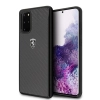 Etui Ferrari Carbon Heritage na Samsung Galaxy S20+ - czarne