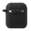 Etui Mini Morris Silicone Collection na AirPods 1/2 - czarne