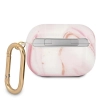 Etui Guess Marble Collection na AirPods Pro - różowe