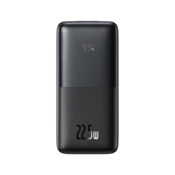 Baseus Bipow Pro powerbank 10000mAh 22.5W + kabel USB 3A 0.3m czarny (PPBD040001)