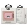 Karl Lagerfeld Glitter Choupette AirPods Pro cover - różowe