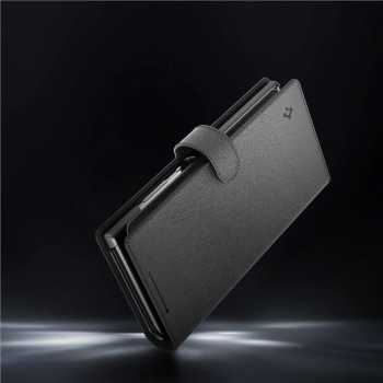 Etui Spigen Wallet S Plus na Samsung Galaxy S24 Ultra - czarne