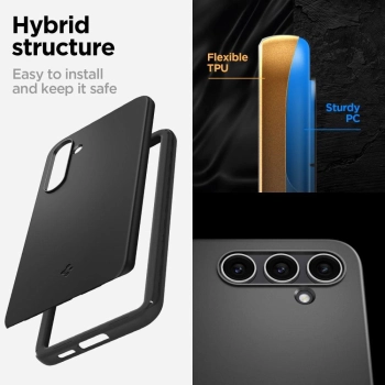Etui Spigen Thin Fit na Samsung Galaxy S23 FE - czarne