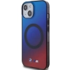 Etui BMW M Gradient MagSafe do iPhone 15 - czerwono-niebieskie