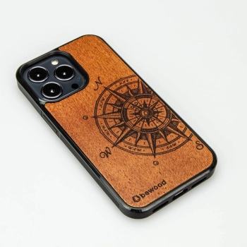 Etui drewniane na iPhone 13 Pro Bewood Traveler Merbau