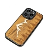 Etui drewniane na iPhone 14 Pro Bewood Góry Imbuia