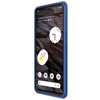 Wzmocnione etui Nillkin Super Frosted Shield Pro do Google Pixel 8 Pro - niebieskie