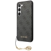 Etui Guess 4G Charms Collection na Samsung Galaxy S23 - szare