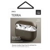 Etui UNIQ Terra Genuine Leather na AirPods Pro - oliwkowe