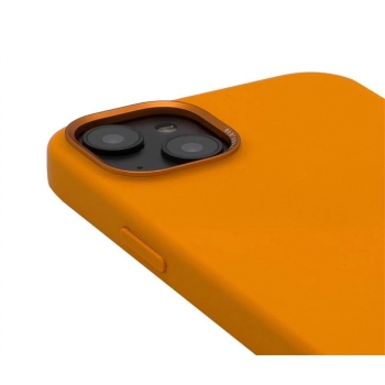 Etui Decoded Silicone Case silikonowe z MagSafe do iPhone 14 Plus - pomarańczowe