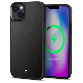 Etui Spigen Cyrill Kajuk Mag z MagSafe na iPhone 14 Plus - czarne