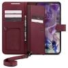 Etui Spigen Wallet S Plus na Samsung Galaxy S23 - burgundowe